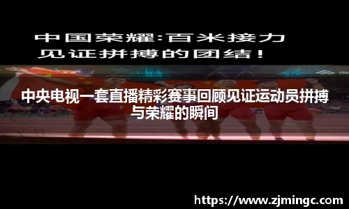 中央电视一套直播精彩赛事回顾见证运动员拼搏与荣耀的瞬间
